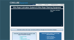 Desktop Screenshot of corelube.com